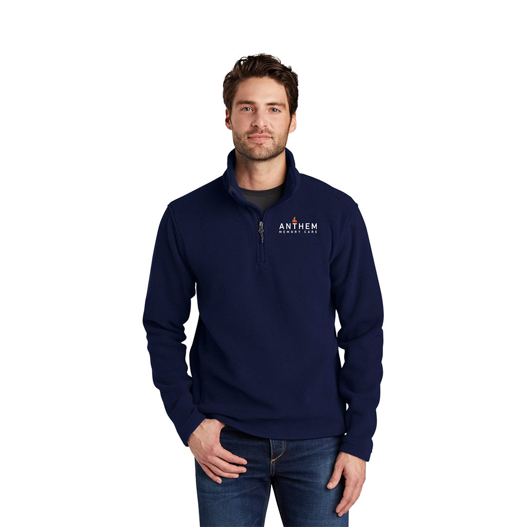 Port Authority® Men's Value Fleece 1/4-Zip Pullover Jacket