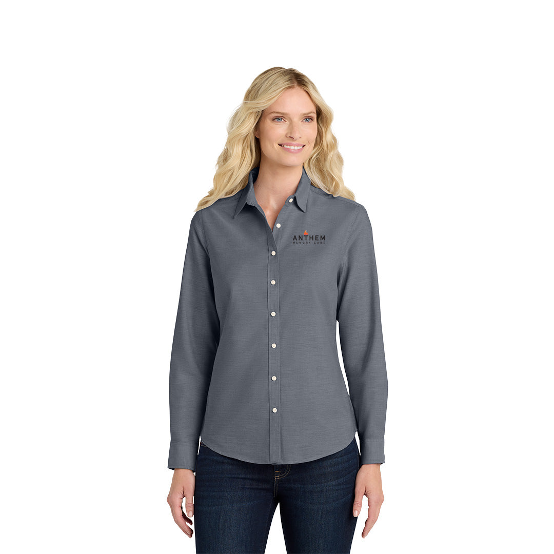 Ladies Port Authority® SuperPro™ Oxford Shirt