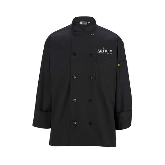 Long Sleeve Classic Chef's Coat - 10 Buttons