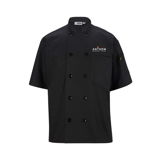 Short Sleeve Classic Chef's Coat - 10 Buttons